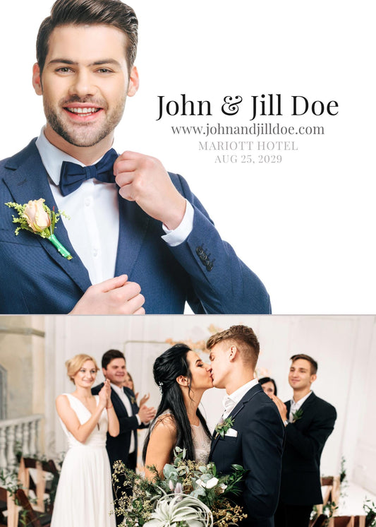 Custom Wedding Invitation Template